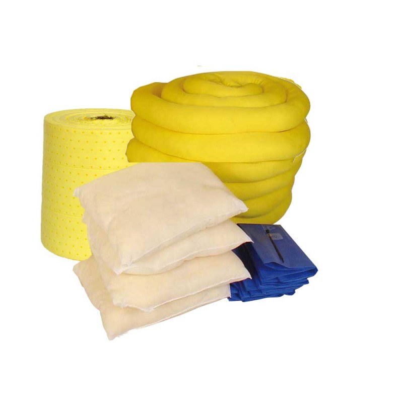 70L Wheeled Caddy Chemical Spill Kit Refill from SpillShop.co.uk